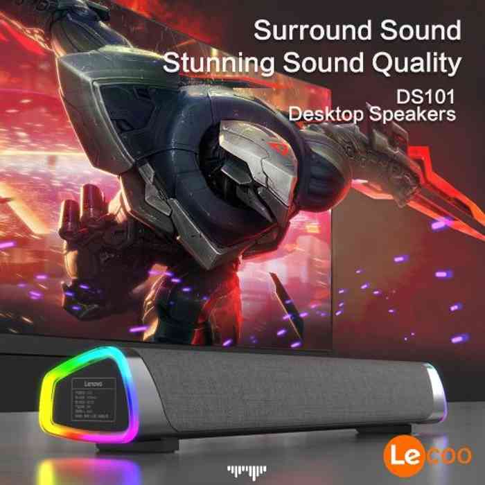 Lenovo DS101 Desktop Speaker Soundbar